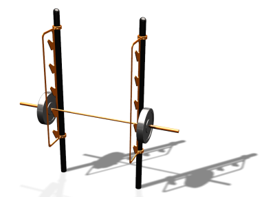 Спортивный комплекс воркаут ВС-84 в Республике Калмыкия