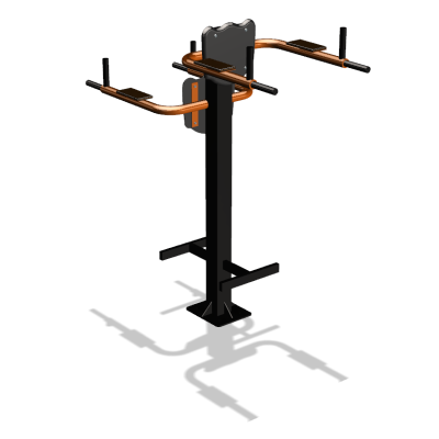 Уличный тренажер  "Брусья-пресс двойной"  УТ202 в Республике Калмыкия