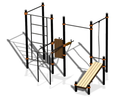 Спортивный комплекс воркаут ВС-145 в Республике Калмыкия