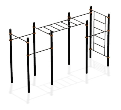 Спортивный комплекс воркаут ВС-54 в Республике Калмыкия