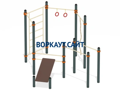 Спортивный комплекс воркаут ВС-49 в Республике Калмыкия