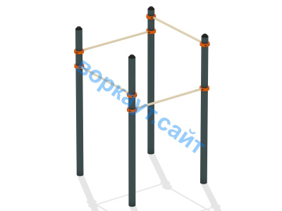 Турник четырехуровневый ВС-11 в Республике Калмыкия